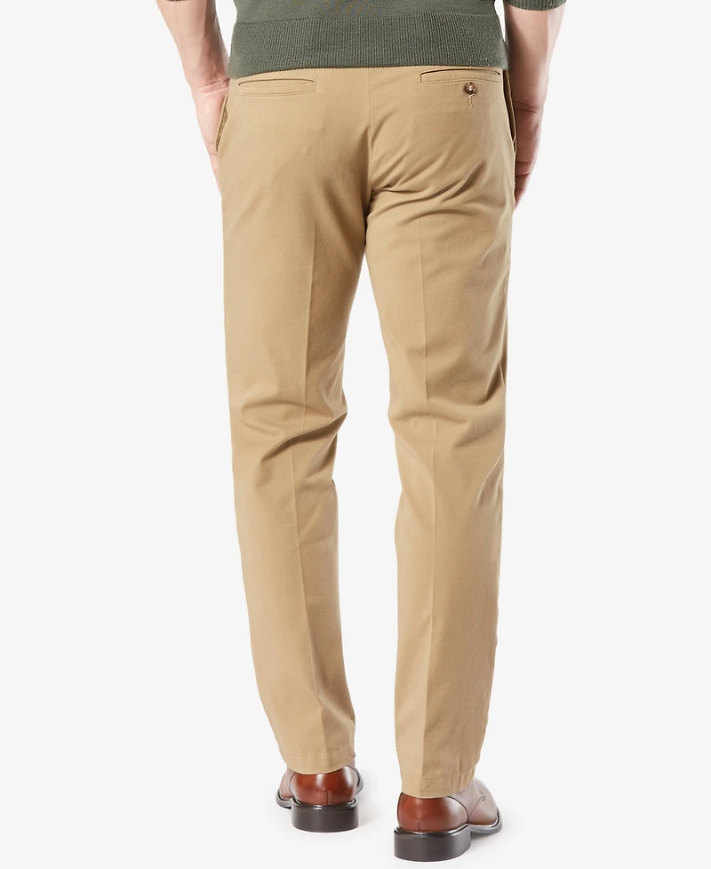 Dockers Men's Workday Smart 360 Flex Straight Fit Khaki Stretch Pants