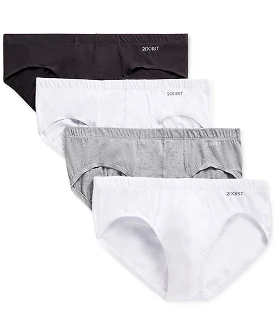 2(x)ist Tagless Bikini Briefs, 4 Pack