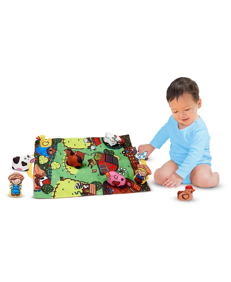 Melissa & Doug Take-Along Farm Play Mat