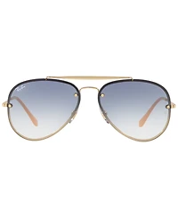 Ray-Ban Unisex Sunglasses, RB3584N 58 Blaze Aviator - Gold