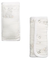 aden by aden + anais Baby Boys or Baby Girls Elephant Strap Covers, Pack of 2