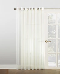 Sheer Voile Grommet Sliding Patio Door Curtain Panel