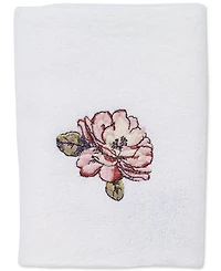 Avanti Butterfly Garden Cotton Washcloth, 13" x 13"