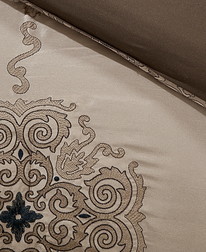 Madison Park Donovan Jacquard Medallion 7-Pc. Comforter Set