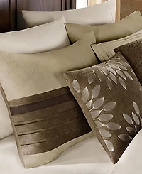 Madison Park Palmer Faux-Suede7-Pc. Comforter Set, Queen