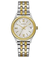 Caravelle Designed by Bulova Women's Two-Tone Stainless Steel Bracelet Watch 32mm