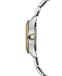 Caravelle Designed by Bulova Women's Two-Tone Stainless Steel Bracelet Watch 28mm