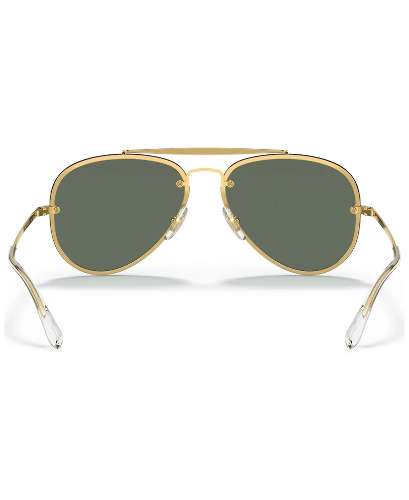 Ray-Ban Blaze Aviator Unisex Sunglasses, RB3584N