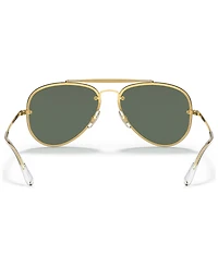 Ray-Ban Blaze Aviator Unisex Sunglasses, RB3584N