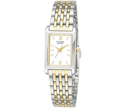 Citizen Women's Two Tone Stainless Steel Bracelet Watch 18mm EJ5854-56A