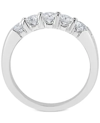 Diamond Five-Stone Ring (3/4 ct. t.w.) 14k White Gold