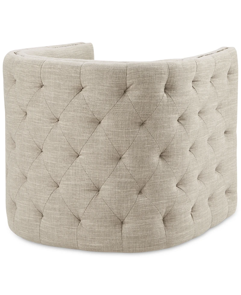 Madison Park Capstone Swivel Tufted Chair