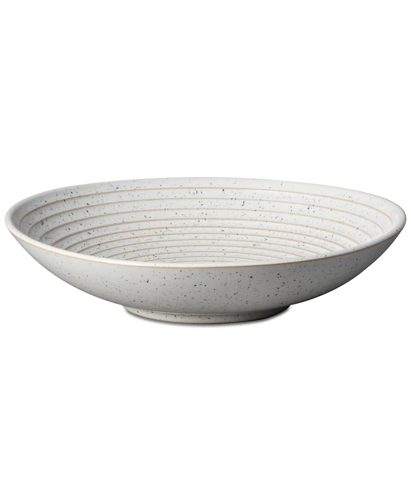 Denby Studio Blue Chalk Medium Ridged Bowl
