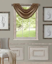 Elrene Home Fashions All Seasons Waterfall Window Valance