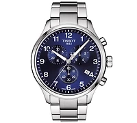 Tissot Men's Swiss Chronograph Chrono Xl Classic T-Sport Stainless Steel Bracelet Watch 45mm