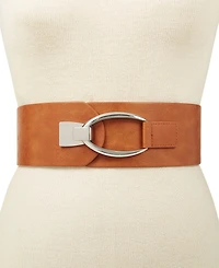 I.n.c. International Concepts Interlocking-Hook Stretch Belt, Created for Macy's