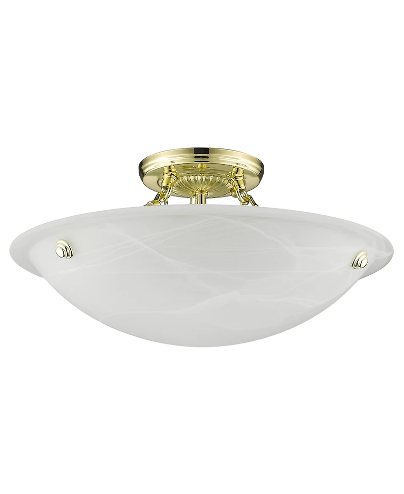 Livex Oasis Semi Flush Mount