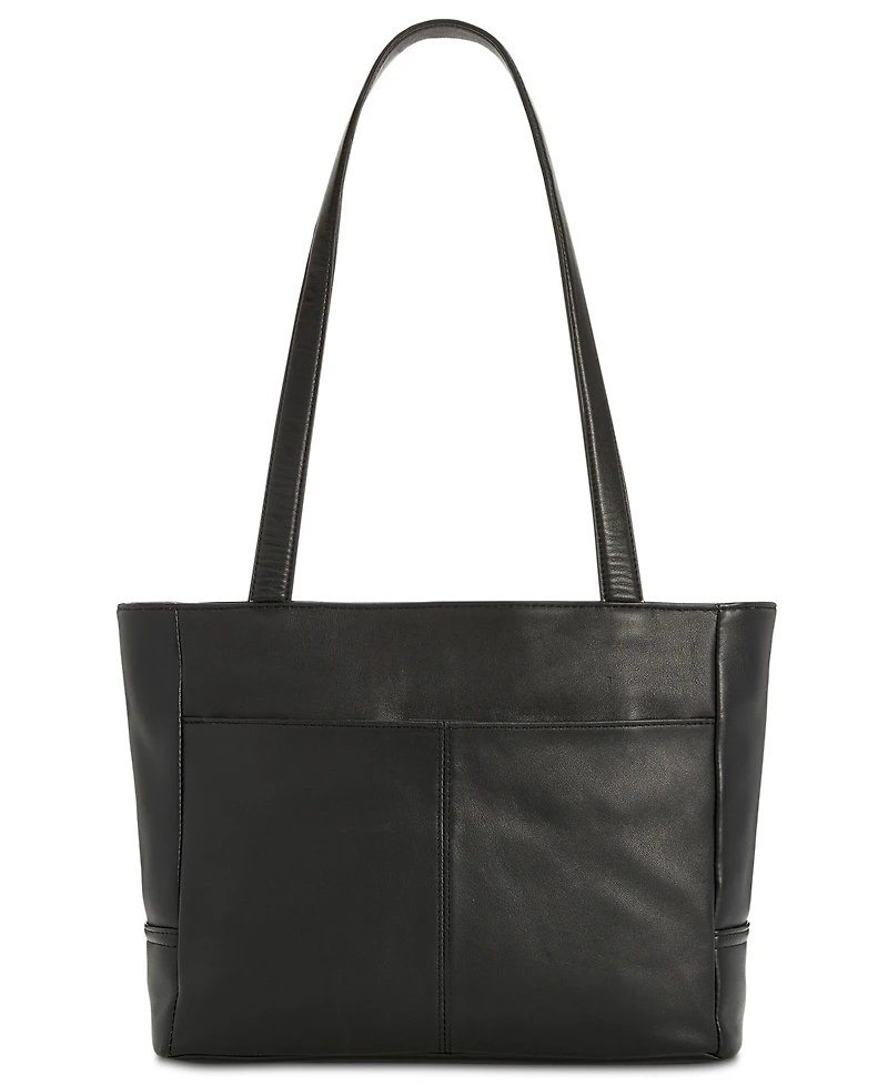 Giani Bernini Nappa Classic Leather Tote, Exclusively at Macy's