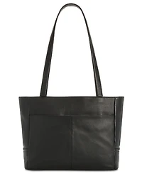 Giani Bernini Nappa Classic Leather Tote, Exclusively at Macy's