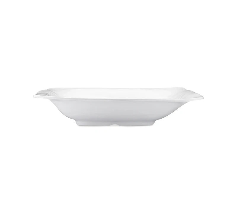 Q Squared Ruffle Melamine Rectangular Serving Bowl