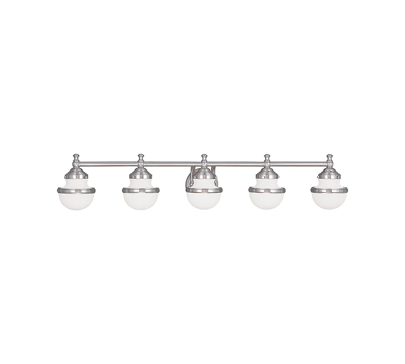 Livex Oldwick 5-Light Bath Vanity
