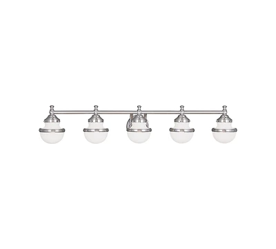 Livex Oldwick 5-Light Bath Vanity