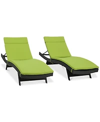 Taylor Outdoor Chaise Lounge (Set Of 2)