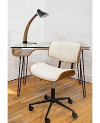 Lombardi Faux Leather Office Chair
