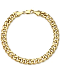 Cuban Chain Bracelet in 14k Gold