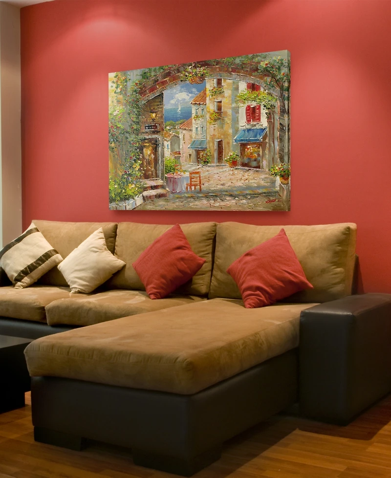 Rio 'Capri Isle' Canvas Art