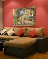 Rio 'Capri Isle' Canvas Art