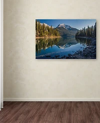 Pierre Leclerc 'Jasper Morning' 30" x 47" Canvas Wall Art