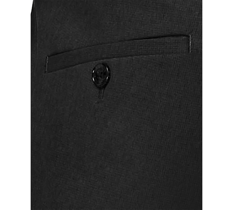 Kenneth Cole Reaction Men's Modern-Fit Micro-Check Dress Pants