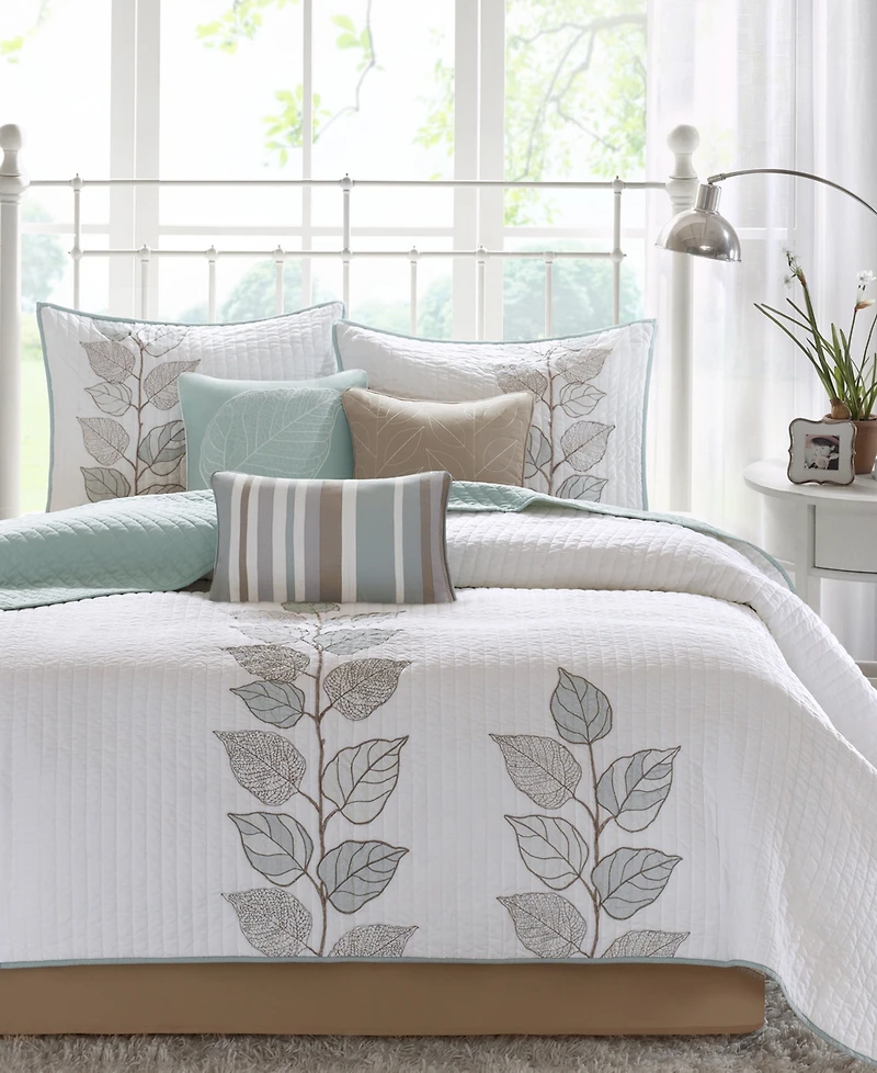 Madison Park Caelie Quilted 6-Pc. Quilt Set