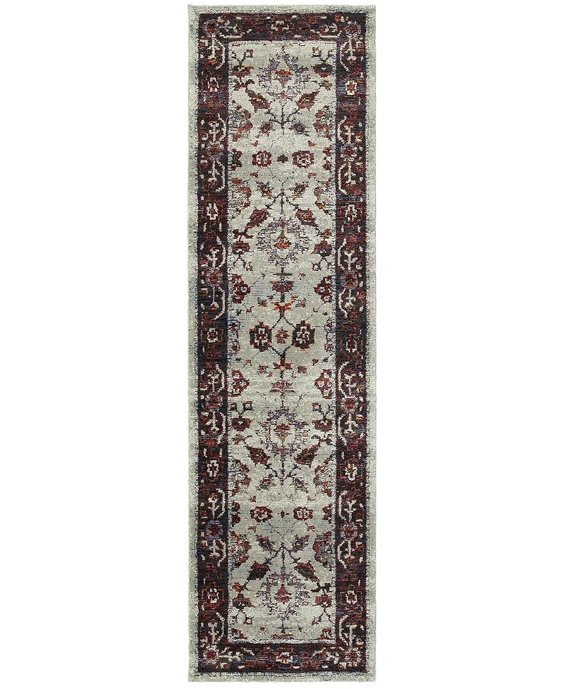 Oriental Weavers Andorra Alpine 2'3" x 8' Runner Rug