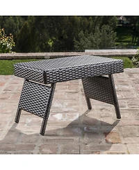 Monterey Outdoor Chaise Lounge and Table Set