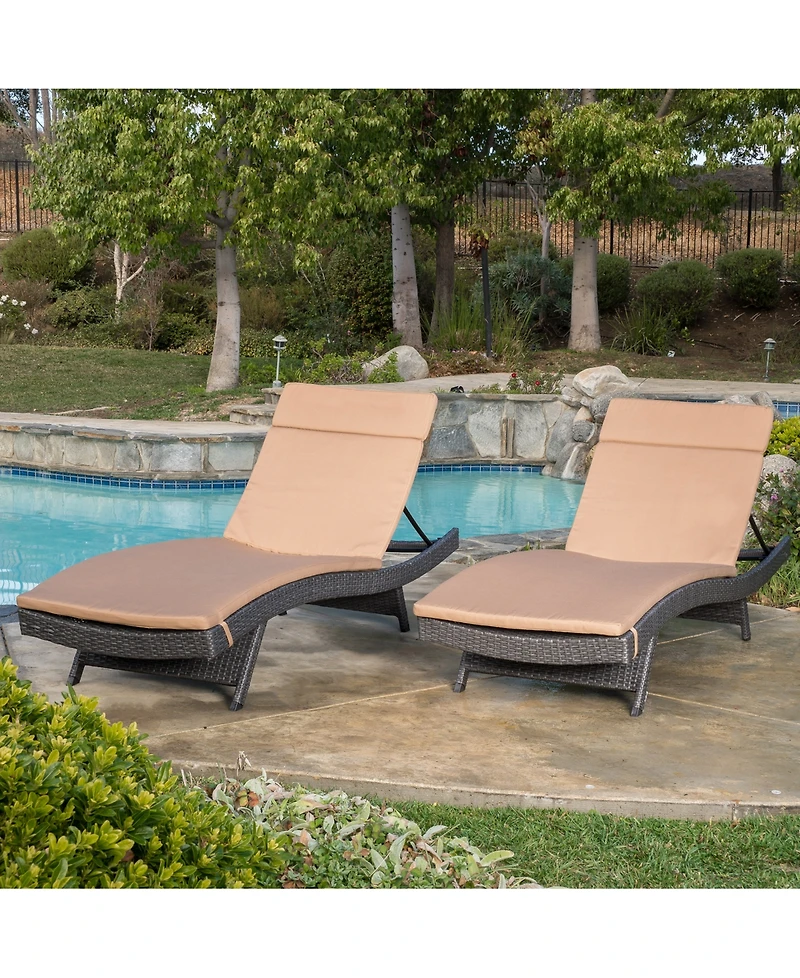 Hayden Outdoor Chaise Lounge (Set Of 2)