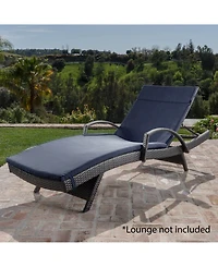Abigail Outdoor Chaise Lounge Cushion