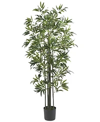 Nearly Natural 6' Artificial Bamboo Silk Tree