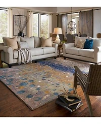 Closeout Karastan Enigma Torrent Desert Area Rug Collection