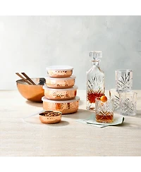 Godinger 5-Pc. Hammered Copper Storage Bowl Set