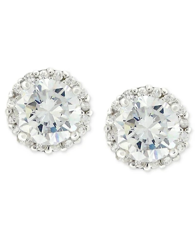 Giani Bernini Pave Cubic Zirconia Stud Earrings (1-3/4 ct. t.w.) Sterling Silver, Created for Macy's