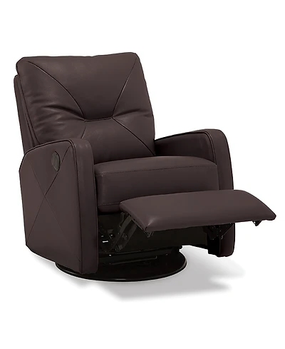 Finchley Leather Power Swivel Glider Recliner