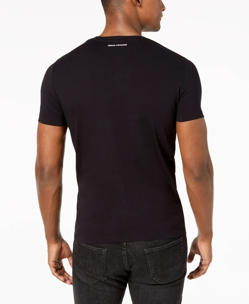A|X Armani Exchange Men's Foundation Triangulation T-Shirt