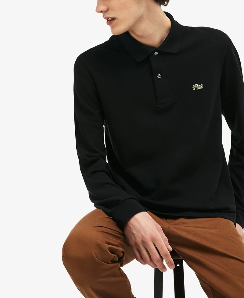 Men's Lacoste Classic Fit Long-Sleeve L.12.12 Polo Shirt