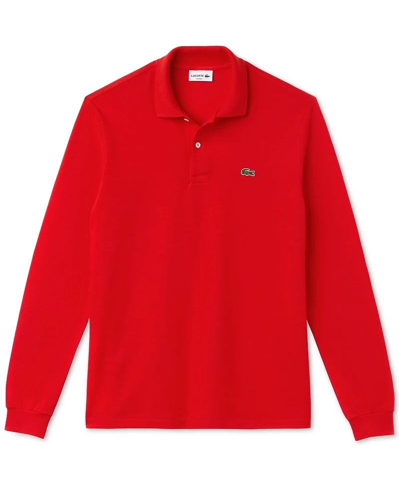 Lacoste Men's Classic Fit Long-Sleeve Polo Shirt