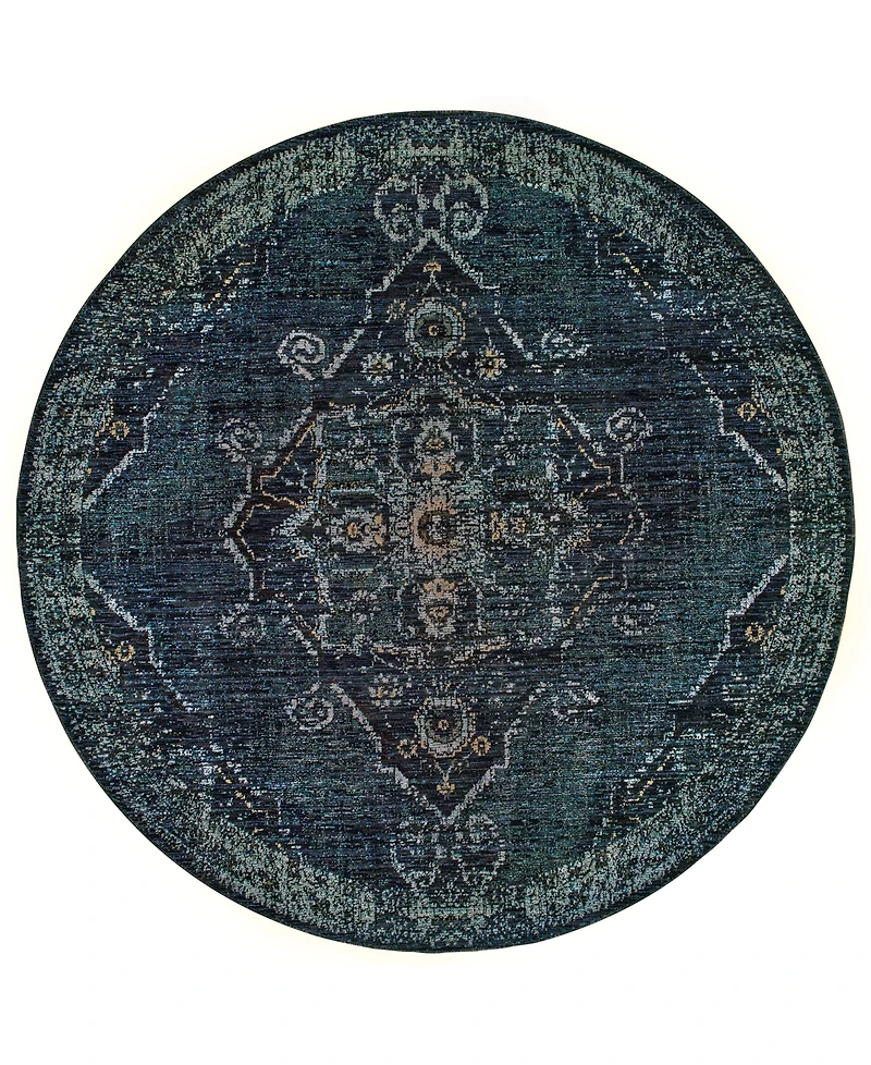 Oriental Weavers Andorra Charlemagne 7' 10" Round Area Rug
