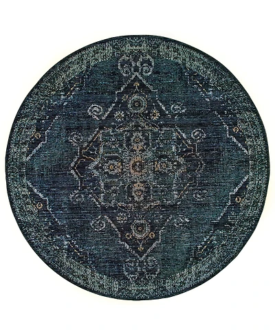 Oriental Weavers Andorra Charlemagne 7' 10" Round Area Rug