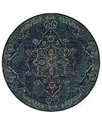 Oriental Weavers Andorra Charlemagne 7' 10" Round Area Rug