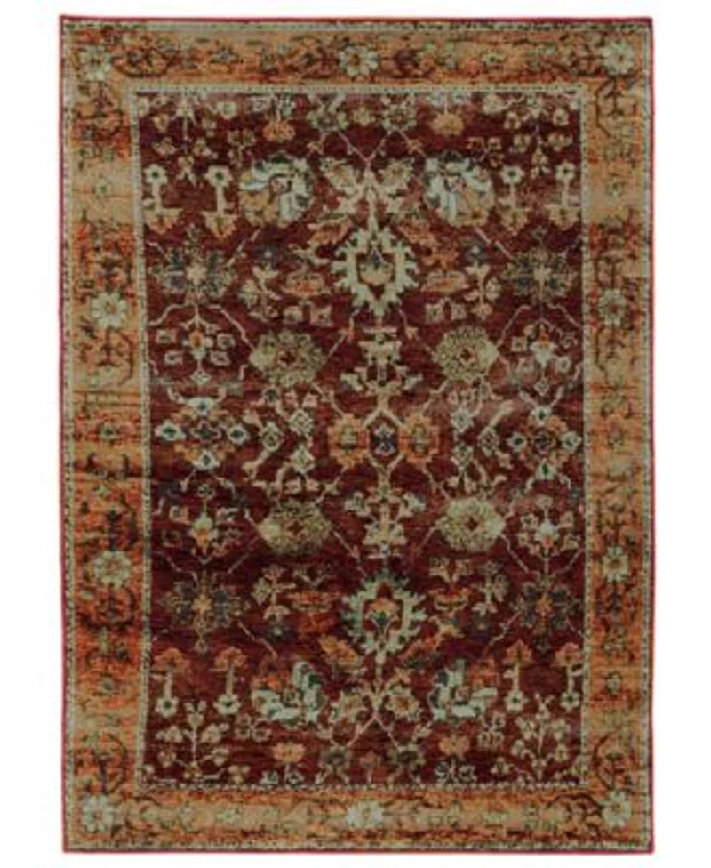 Oriental Weavers Andorra Viva Red Area Rugs